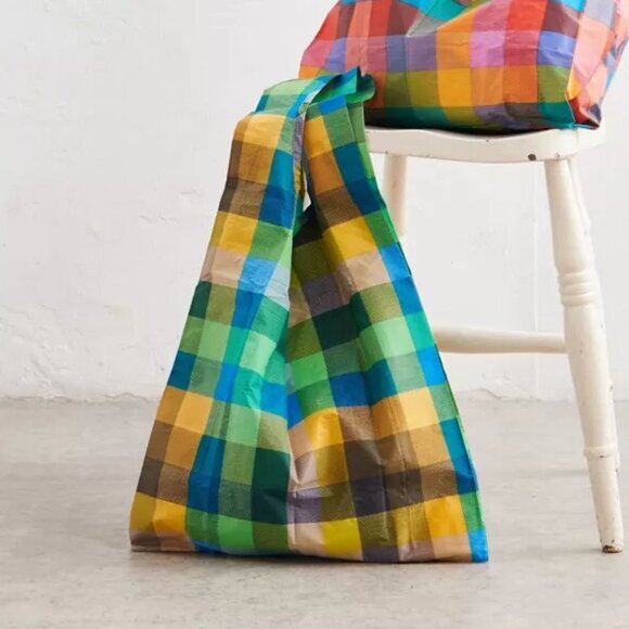 NWOT Standard Baggu - Madras #3 - Picture 6 of 6